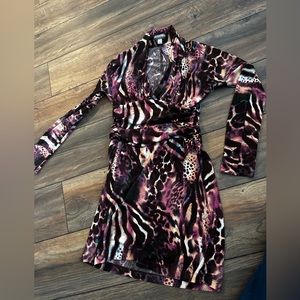 Boston Proper Animal Print dress